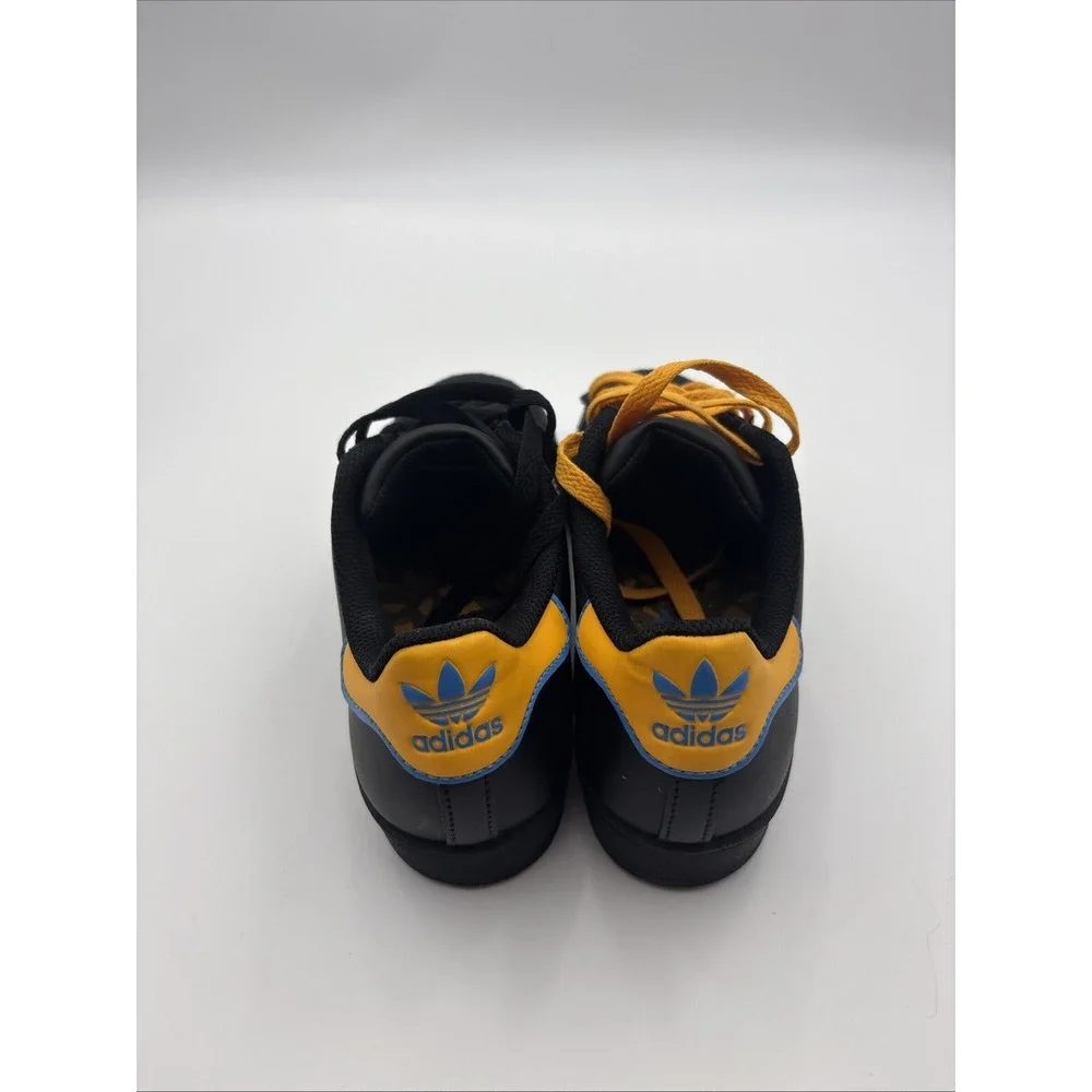 Adidas Originals Superstar UCLA Black Gold Blue Sneakers FZ5892 Mens 5 Y5
